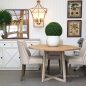 Downing Round Dining Table with Mosaic Top
