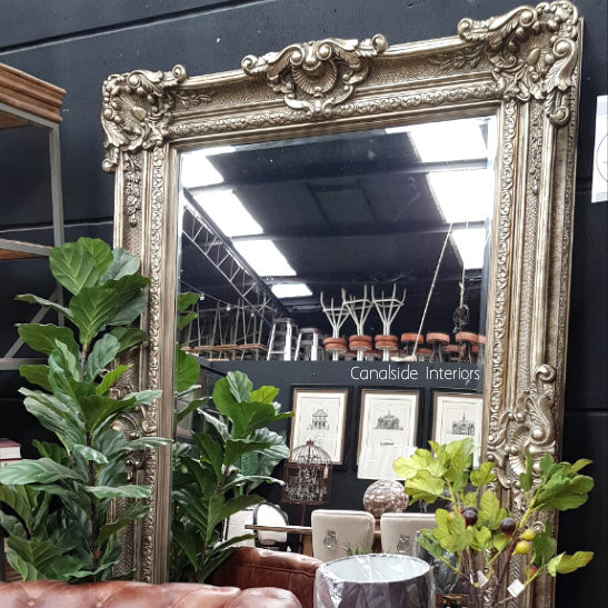 Champagne Large Floor Mirror