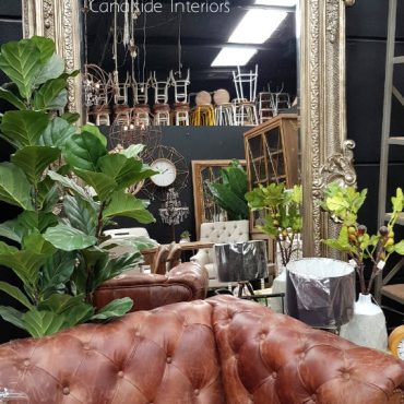 Champagne Large Floor Mirror