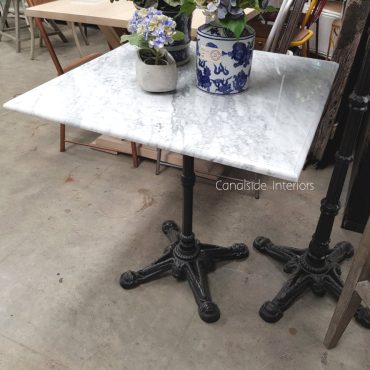 *Cafe Table Top - Carrara Marble - Square