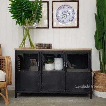Foundry 3 Door Industrial Sideboard