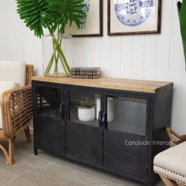 Foundry 3 Door Industrial Sideboard