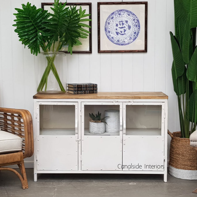 Foundry 3 Door Industrial Sideboard