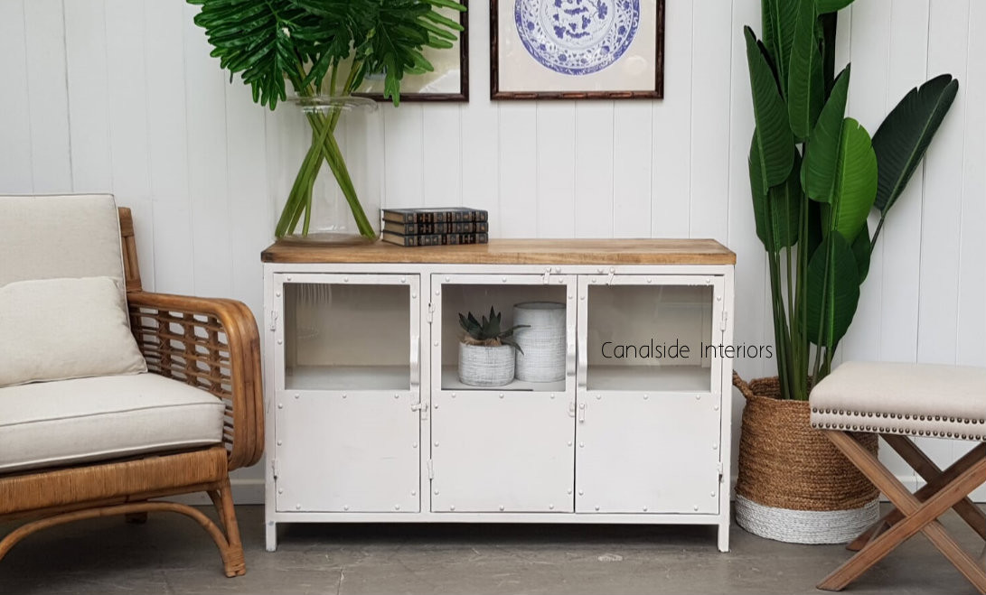 Foundry 3 Door Industrial Sideboard