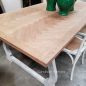 Harper Herringbone Dining Table