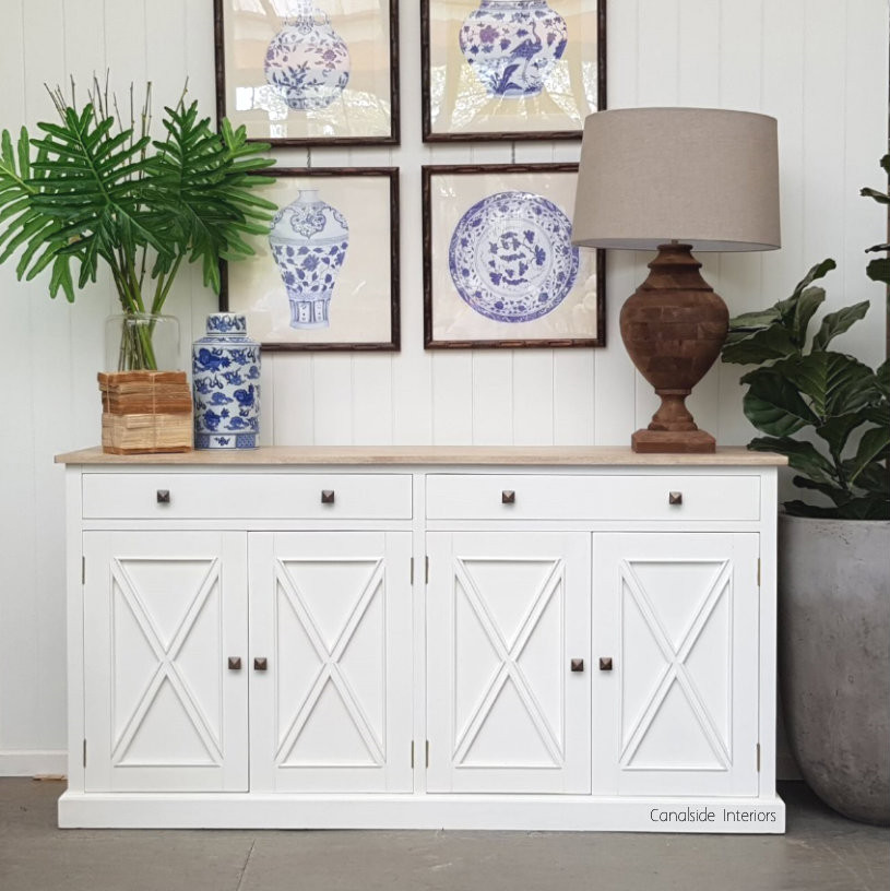 South Hamptons 4 Door Buffet