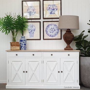 South Hamptons 4 Door Buffet