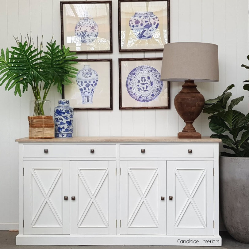 South Hamptons 4 Door Buffet