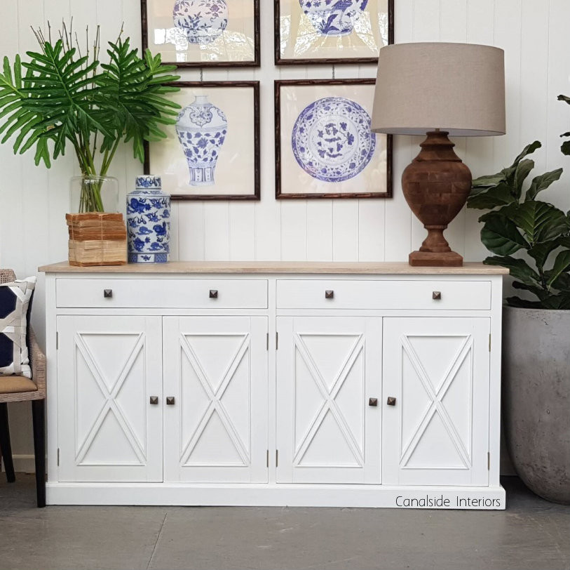 South Hamptons 4 Door Buffet