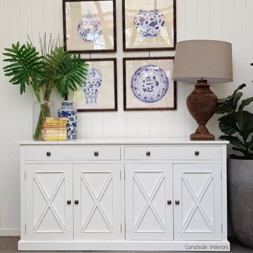 South Hamptons 4 Door Buffet