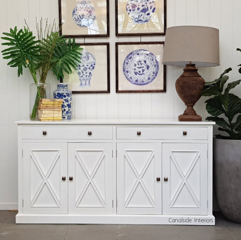 South Hamptons 4 Door Buffet