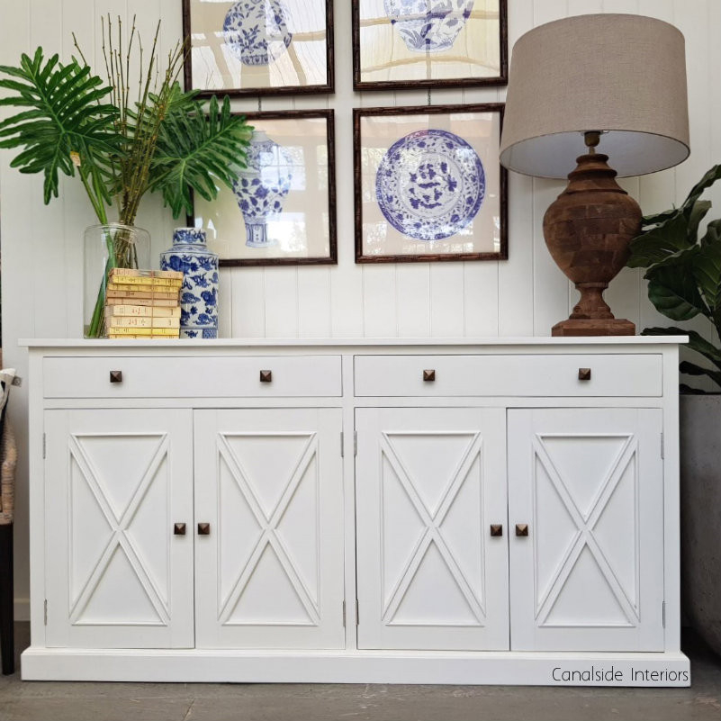 South Hamptons 4 Door Buffet