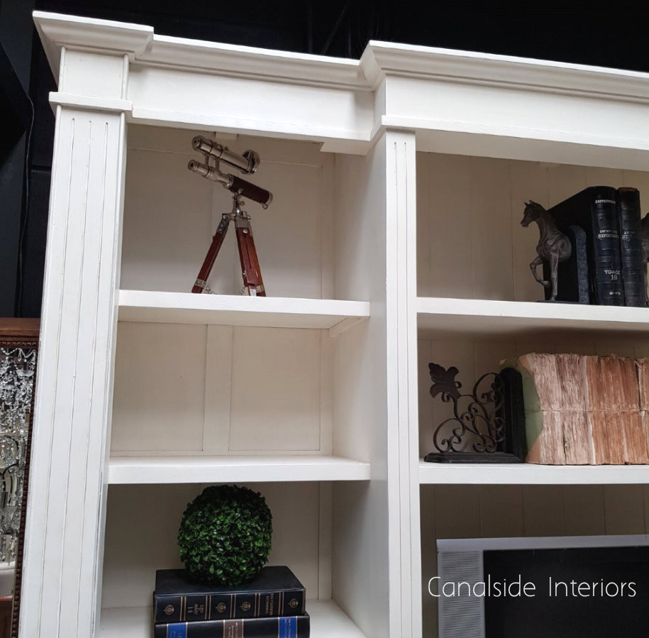 Yates TV Entertainment Wall Unit Library