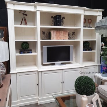 Yates TV Entertainment Wall Unit Library