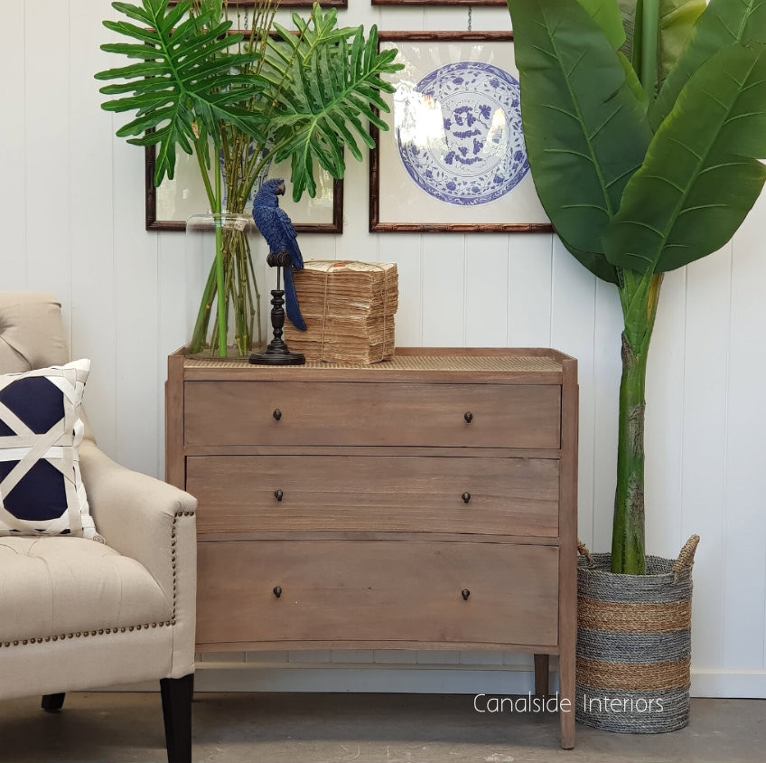 Tweed Hill Rattan Chest