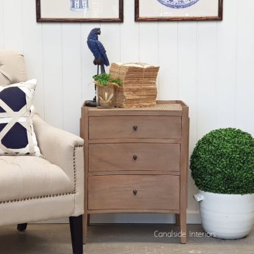 Tweed Hill Rattan Bedside