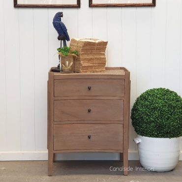 Tweed Hill Rattan Bedside