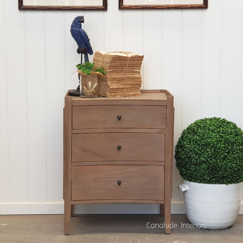 Tweed Hill Rattan Bedside