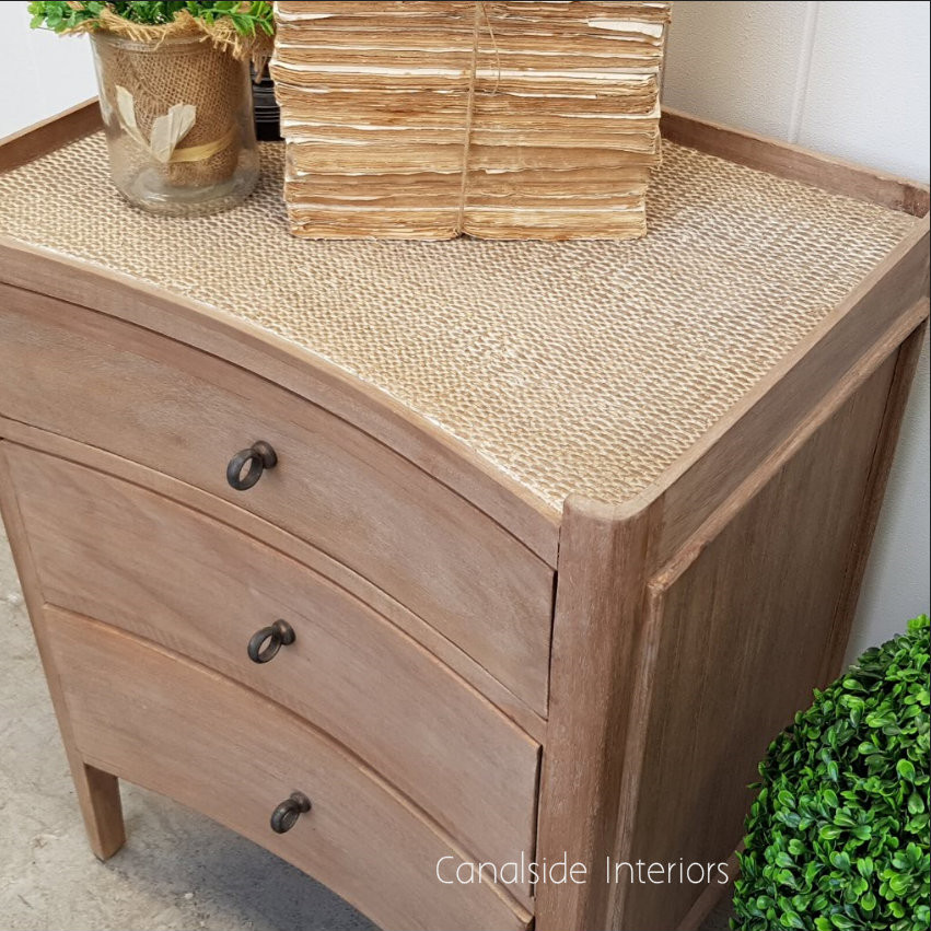 Tweed Hill Rattan Bedside