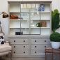 Pemberley Sliding Door Display Wall Unit