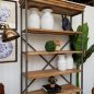Diaz Rustic Open Bookshelf