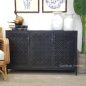Foundry Industrial 3 Door Sideboard with Perforated Metal