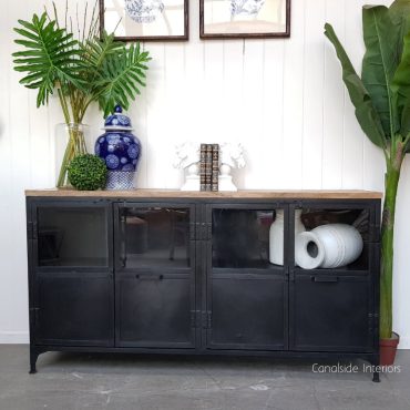 Foundry 4 Door Industrial Sideboard
