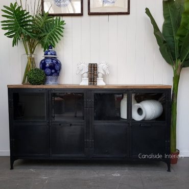Foundry 4 Door Industrial Sideboard