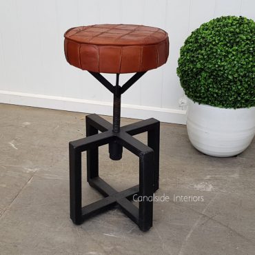 Regiment Adjustable Low Stool