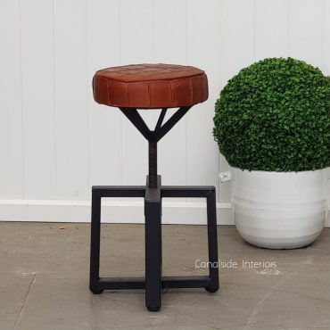 Regiment Adjustable Low Stool
