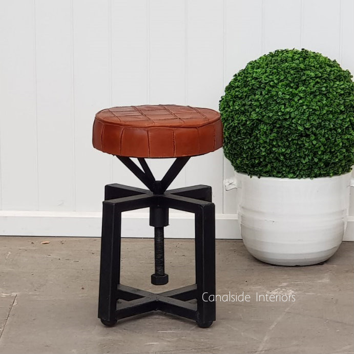 Regiment Adjustable Low Stool
