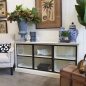 Alistair Glass TV Unit/ Sideboard
