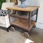 Tutti Booty Industrial Island Workbench / Cart