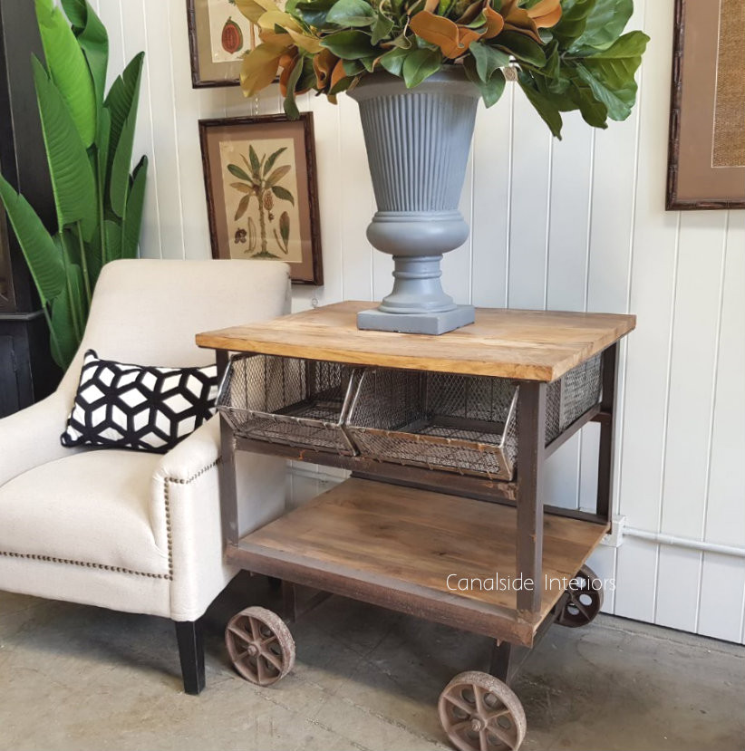 Tutti Booty Industrial Island Workbench / Cart