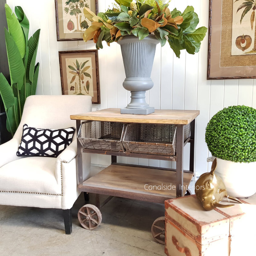 Tutti Booty Industrial Island Workbench / Cart