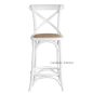 Cross Back Kitchen Stool