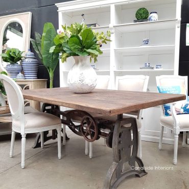 Phoenix Adjustable Dining to Bar Table