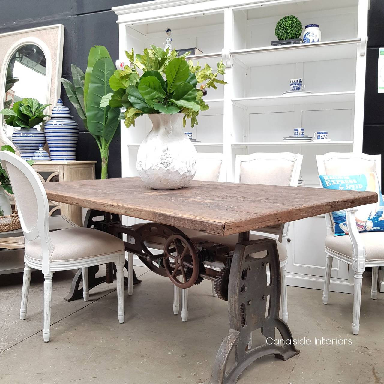 Phoenix Adjustable Dining to Bar Table