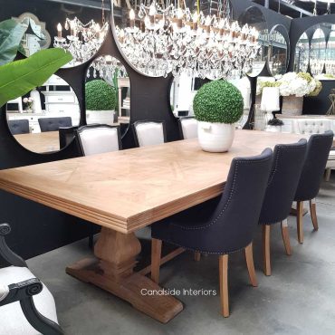 Banquet Size Artisan Parquetry Dining Table