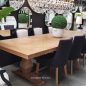 Banquet Size Artisan Parquetry Dining Table