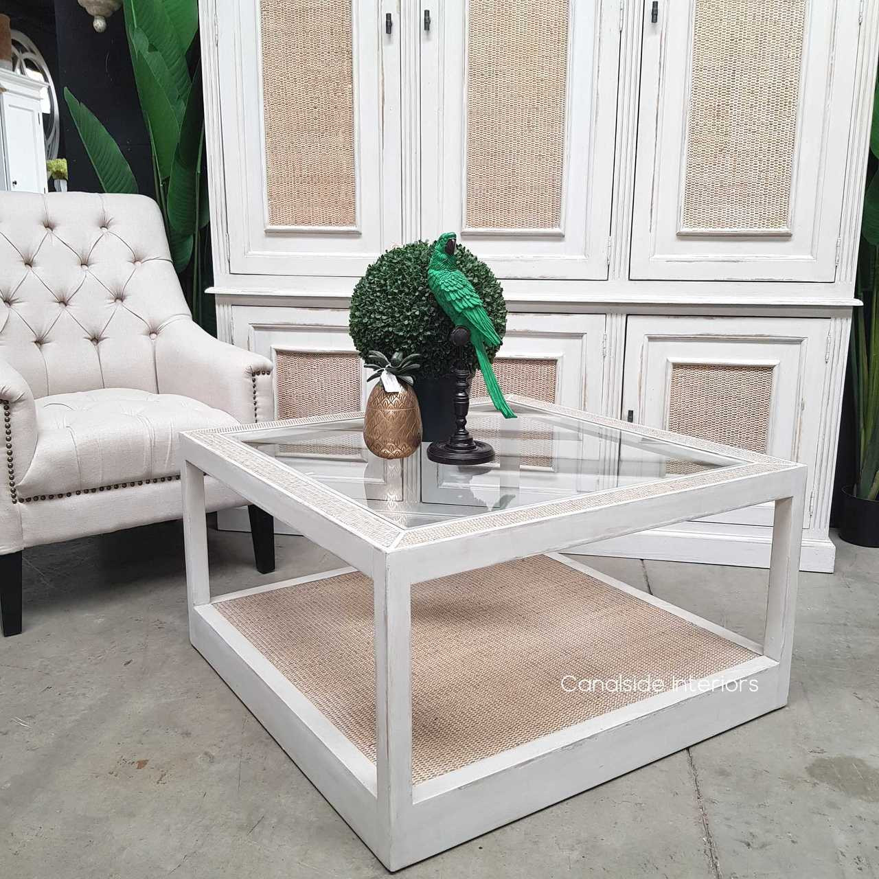 Brielle Rattan Coffee Table