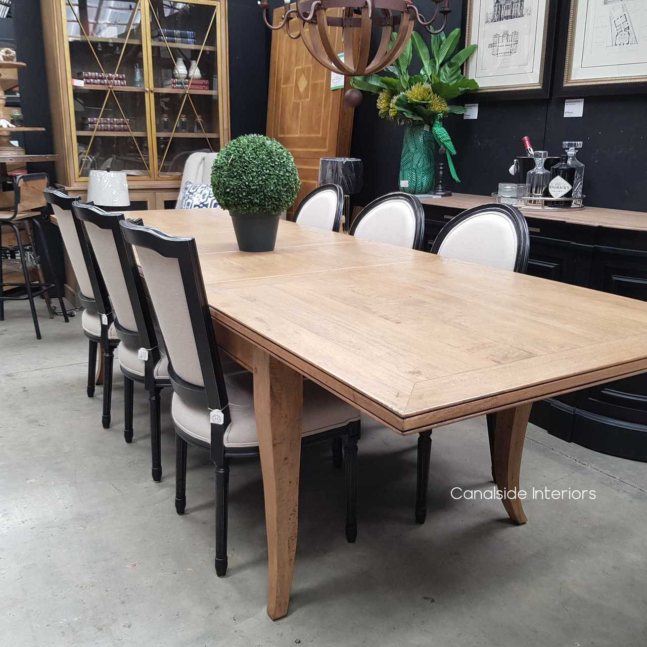 Banquet Size Artisan Parquetry Dining Table