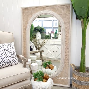 Brielle Ovalis Rattan Mirror