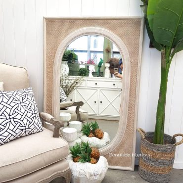 Brielle Ovalis Rattan Mirror