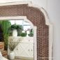 Brielle Rattan Carved Mirror