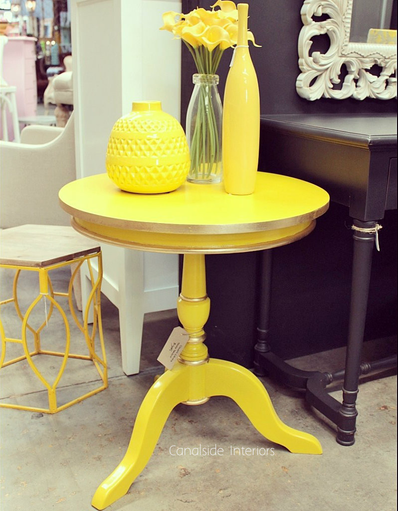 Candy Crushed Side Table