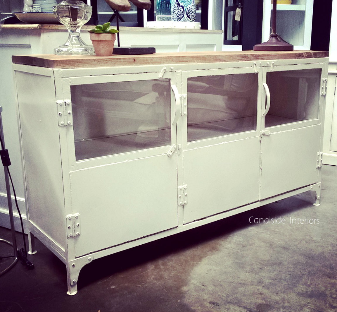 Foundry 3 Door Industrial Sideboard