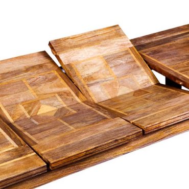 Double Extension Dining Table EXAMPLE (different finish)