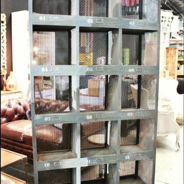 Chelsea Mesh Industrial Open Storage / Bookshelf
