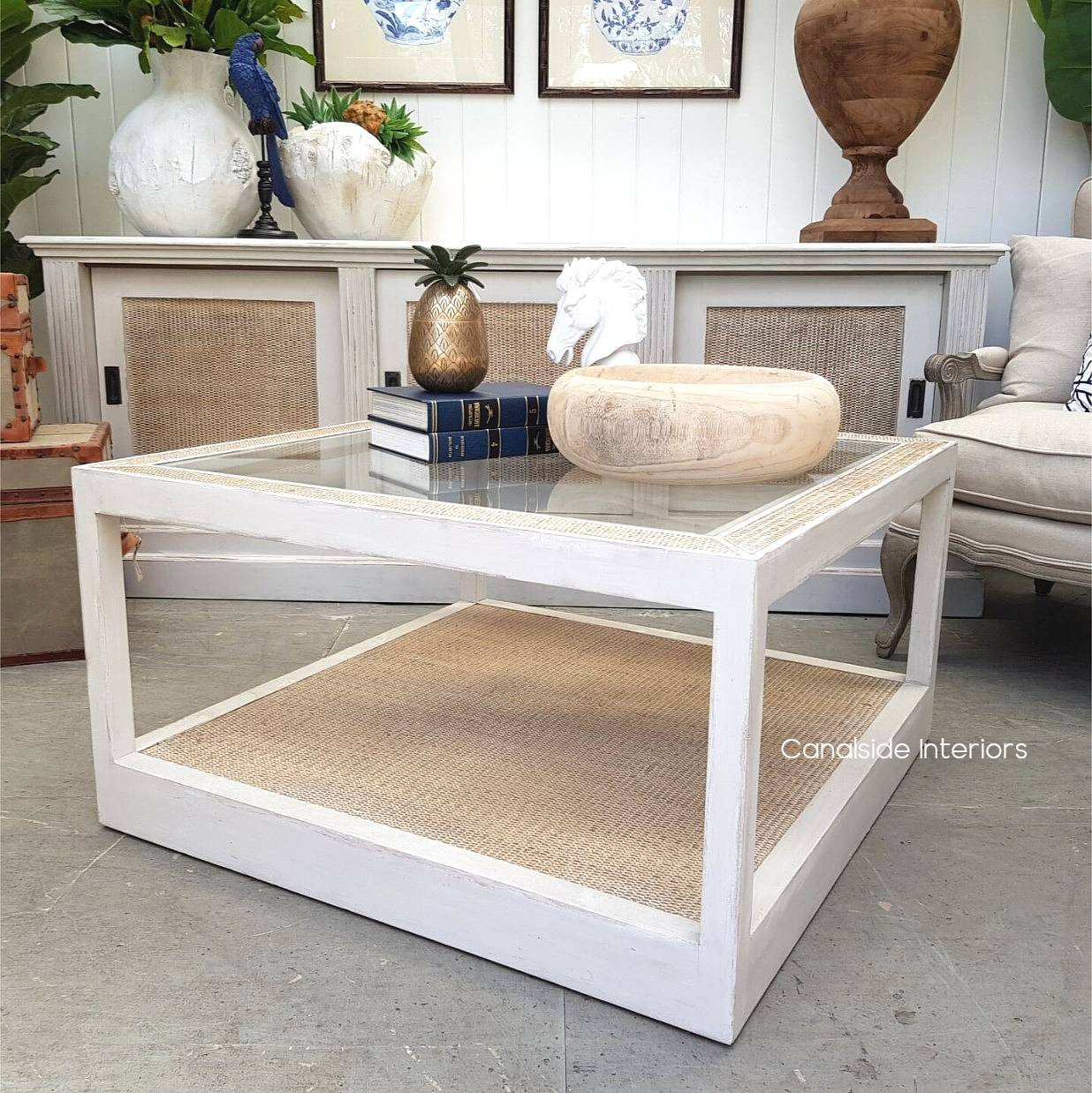 Brielle Rattan Coffee Table
